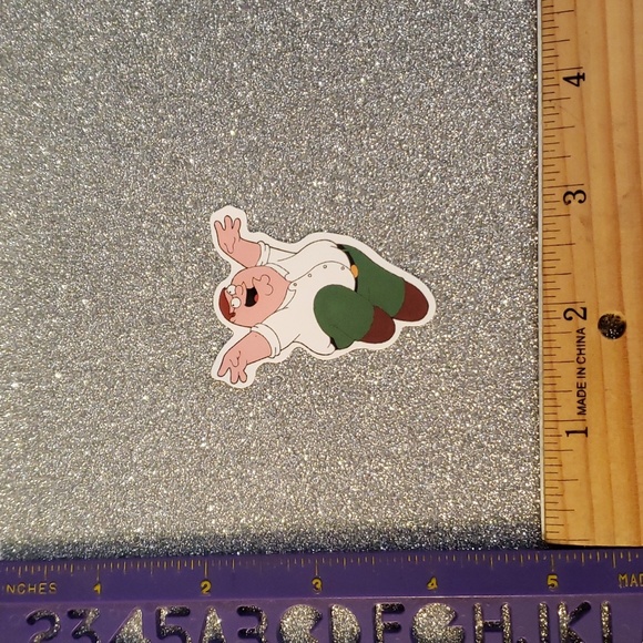 FAMILY GUY Peter Griffin WATERPOOF Sticker - Picture 2 of 8